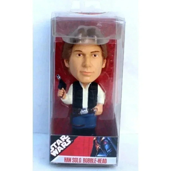 Vintage 2007 Funko Star Wars Bobble-Head Series 1 Han Solo 2007 S71 Lucas Films - Picture 1 of 3
